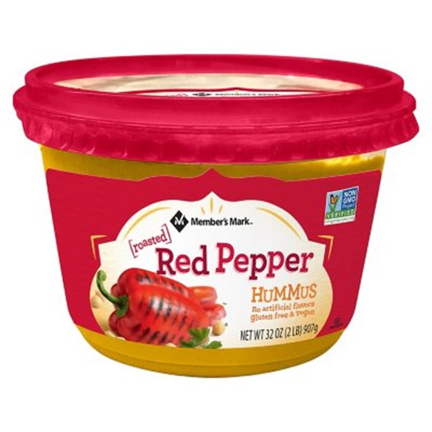Member's Mark Roasted Red Pepper Hummus, 32 Oz