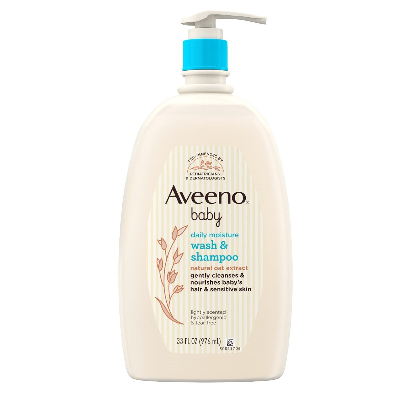 Aveeno Baby Wash & Shampoo,  33 Oz
