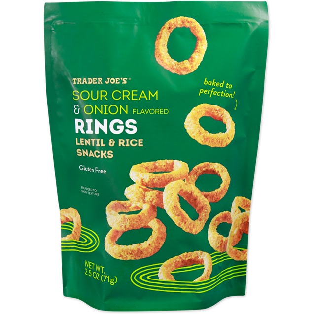 Sour Cream & Onion Rings, 2.5 Oz