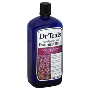 Dr Teal's Foaming Bath With Pure Epsom Salt, 34 Oz