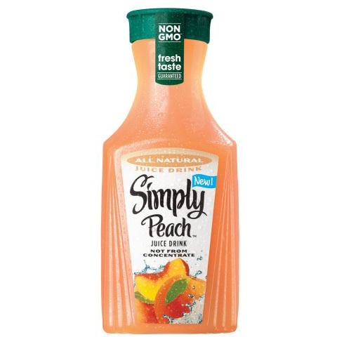 Simply Peach Juice Drink, 52 Fl Oz