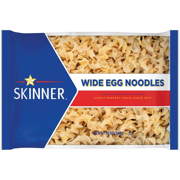 Skinner Extra Wide Egg Noodles, 12 Oz Bag