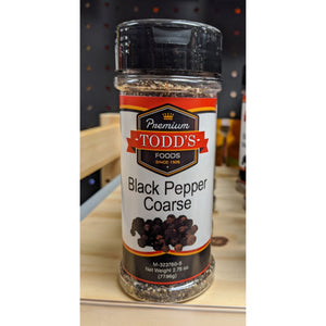 Todd's Premium Foods Spice Jars