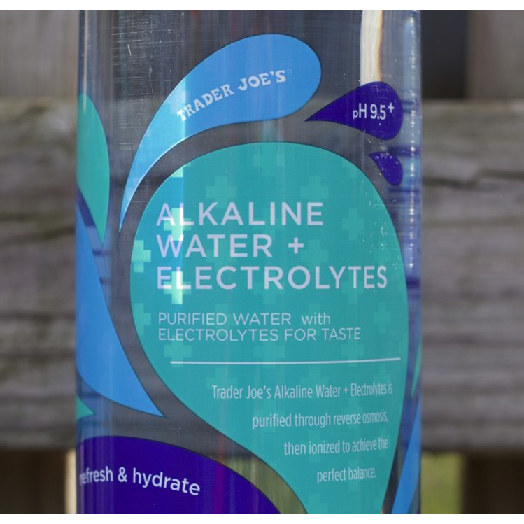 Alkaline Water + Electrolytes, 50.7 Oz, 12 Ct