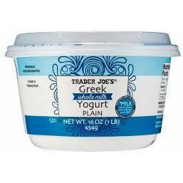 Plain Greek Yogurt, 16 Oz
