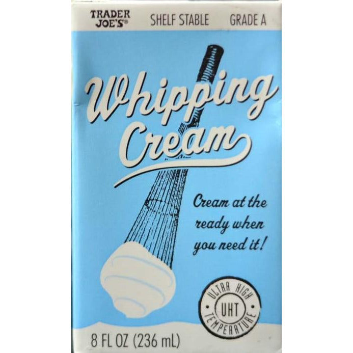 Shelf Stable Whipping Cream, 8 Fl Oz