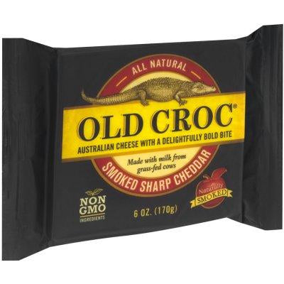 Old Croc Australian Smoked Cheddar Cheese, 6 Oz