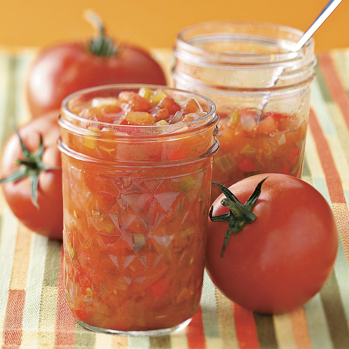 Canned Tomato Relish, 1/2 Pt