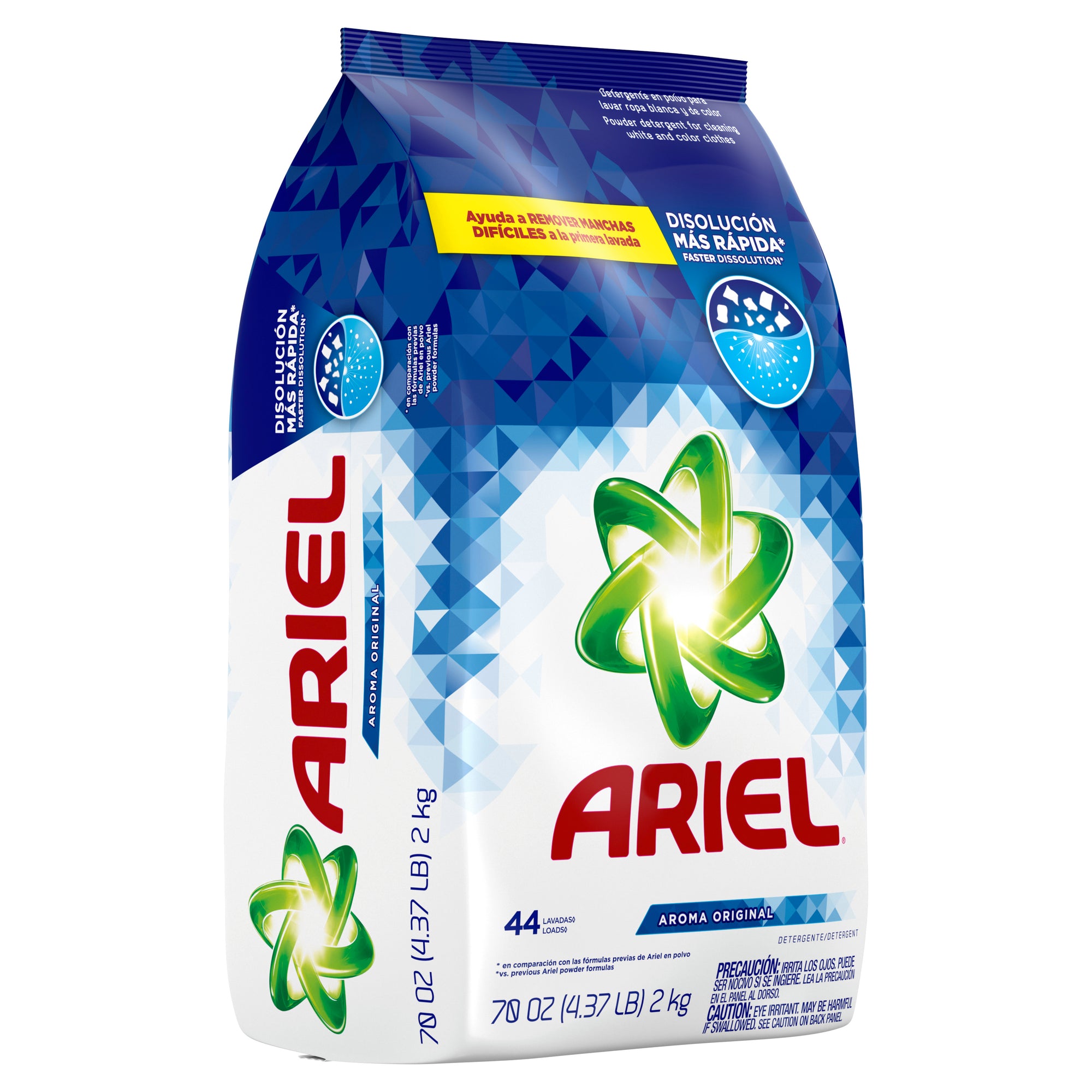 Ariel Original Powder Detergent, 44 Loads, 70 Oz