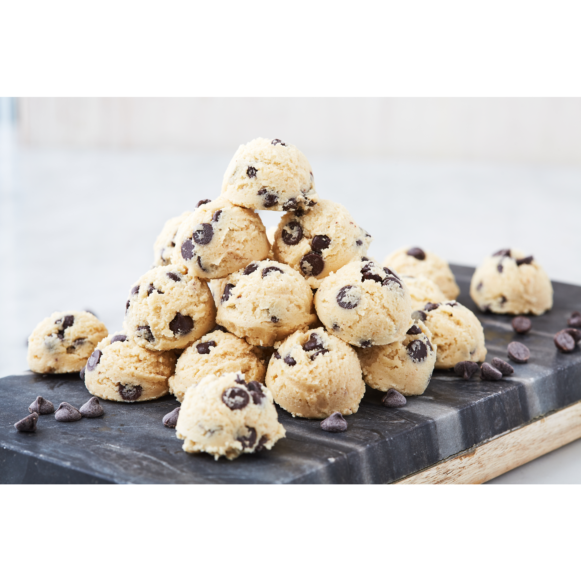 Chocolate Chip Cookie Dough Balls