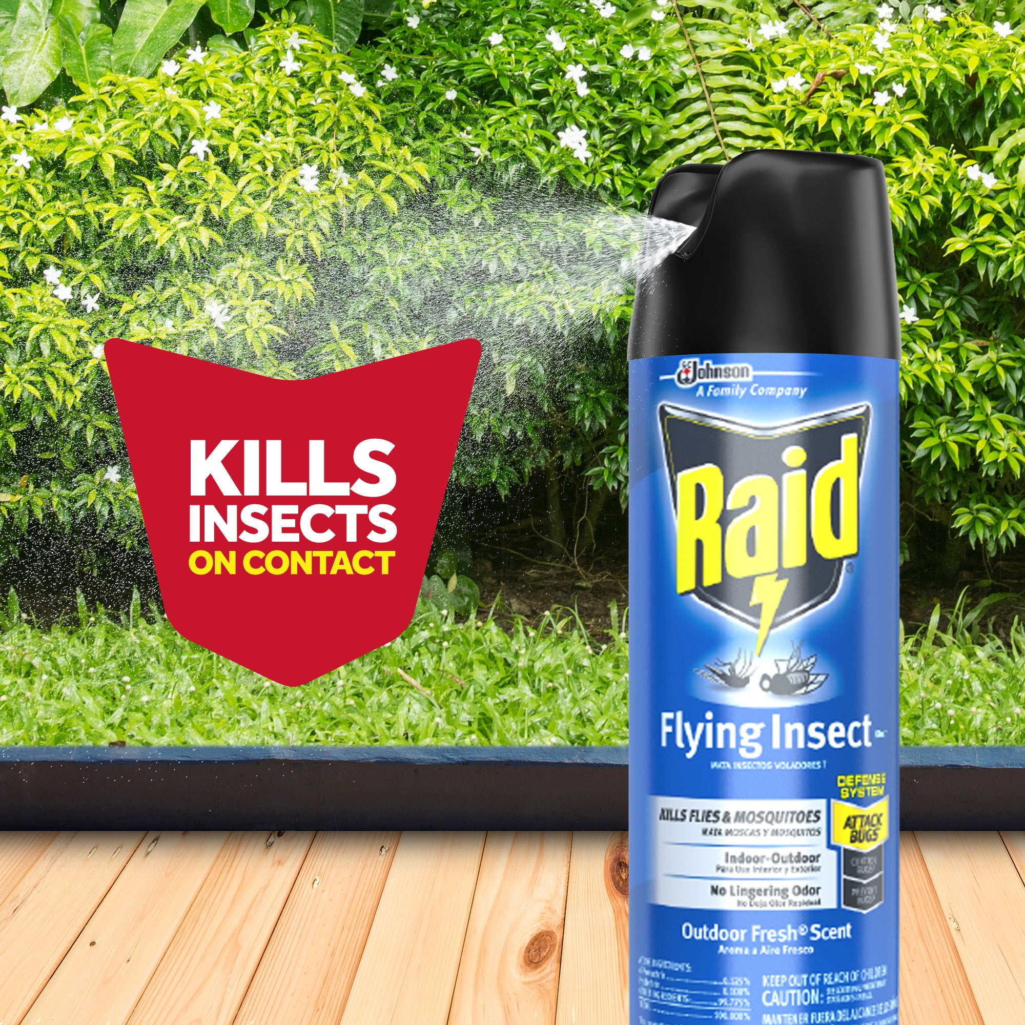 Raid Flying Insect Outdoor Scent, 18 Oz