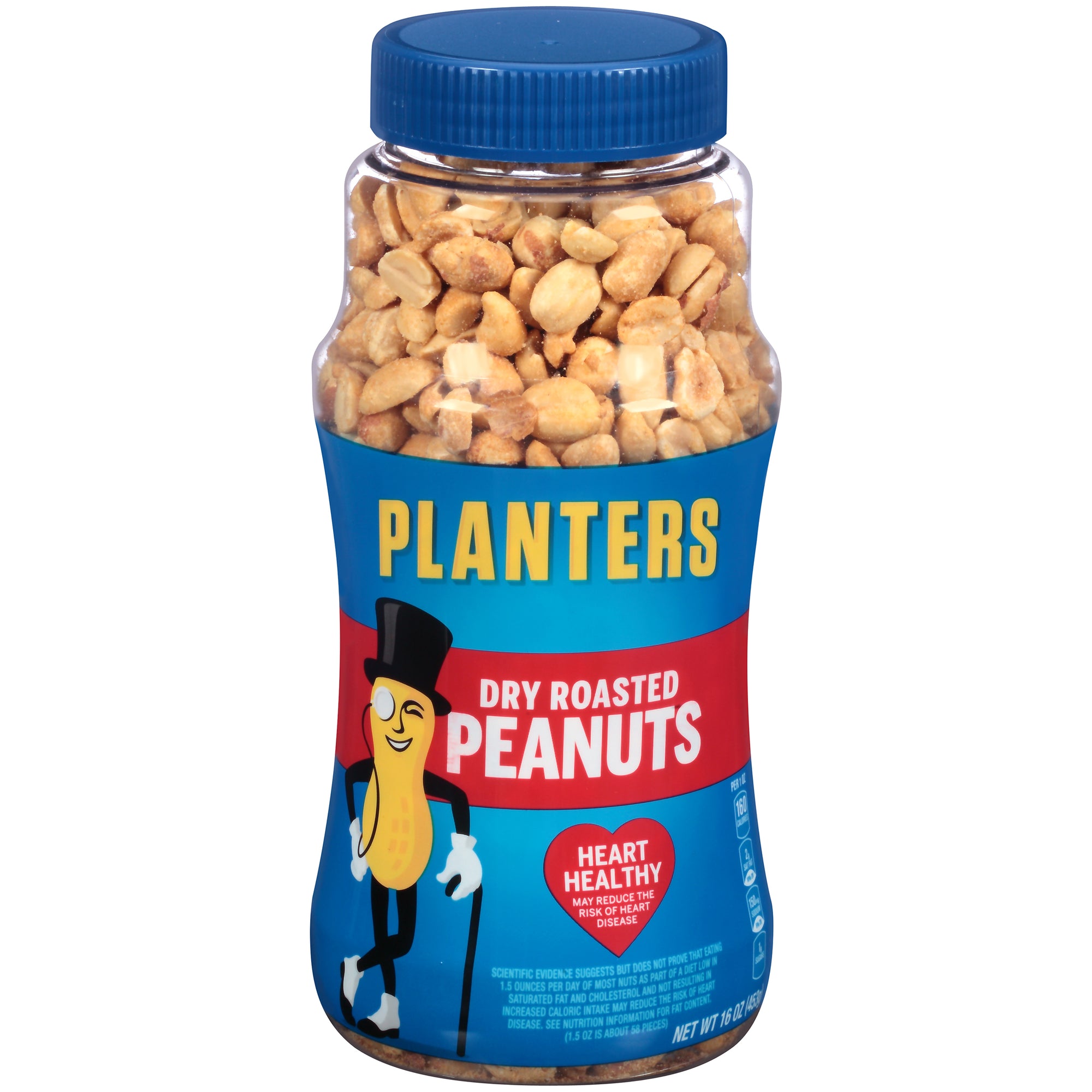 Planters Dry Roasted Peanuts, 16 Oz