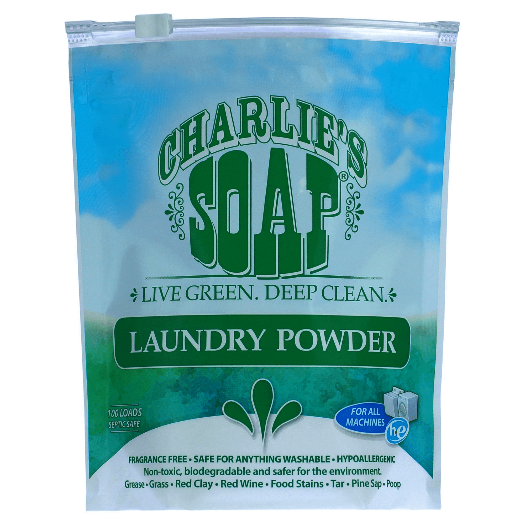 Charlie's Soap Laundry Powder, 100 Loads