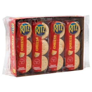 Nabisco Cheese Ritz Cracker Sandwiches, 1.38 Oz, 8 Ct