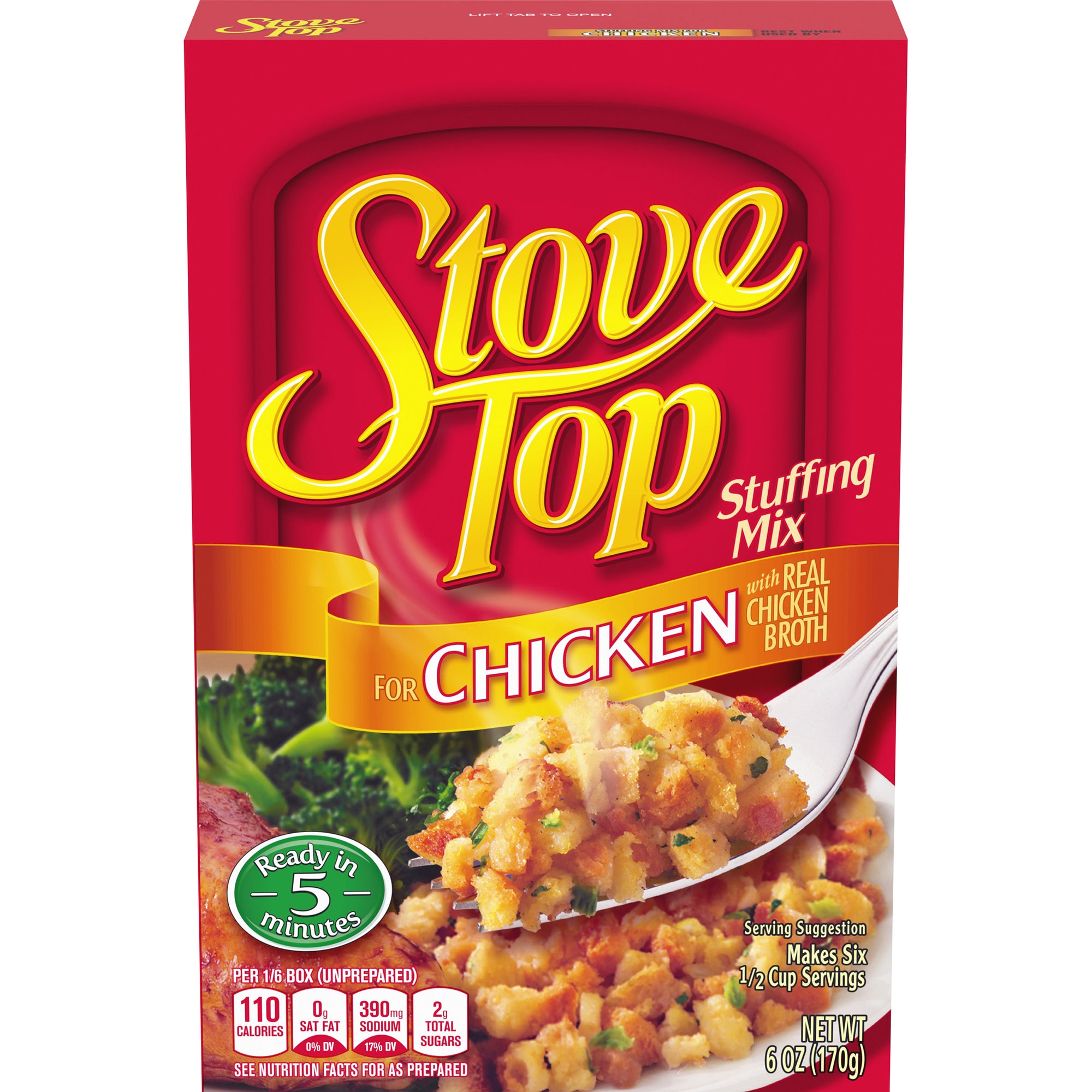 Stove Top Chicken Stuffing Mix, 6 Oz