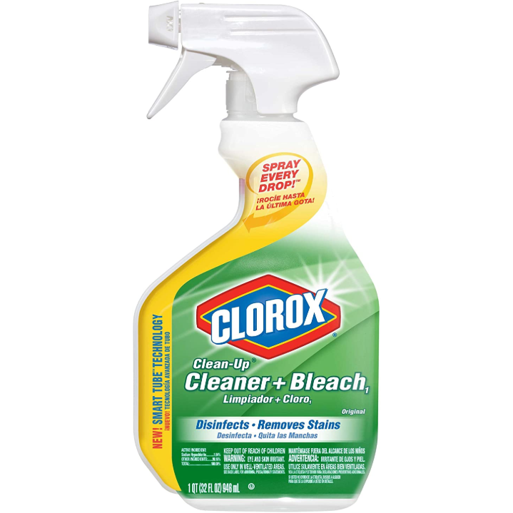 Clorox Clean Up with Bleach Cleaner Spray Bottle, 32 Oz