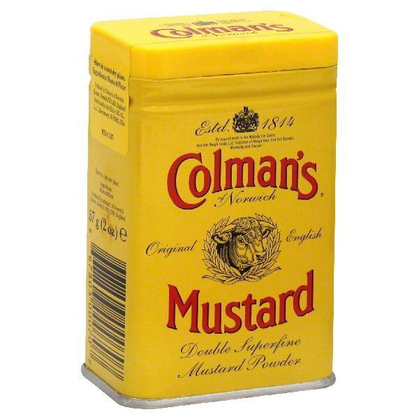 Colman's of Norwich Original English Double Superfine Mustard Powder, 2 Oz