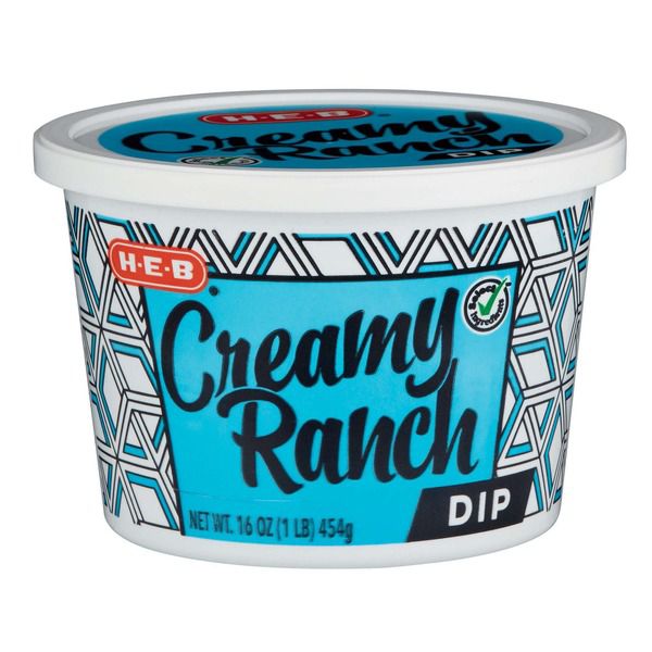 H‑E‑B Select Ingredients Creamy Ranch Dip, 16 Oz