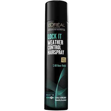 L'Oreal Lock it Weather Control  Hairspray, 8.25 Oz
