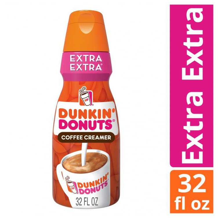 Dunkin’ Donuts Extra Extra Coffee Creamer, 32 Oz