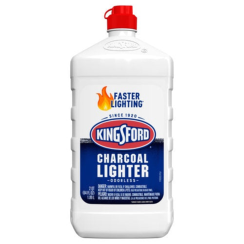 Kingsford Odorless Charcoal Lighter Fluid, 32 Oz