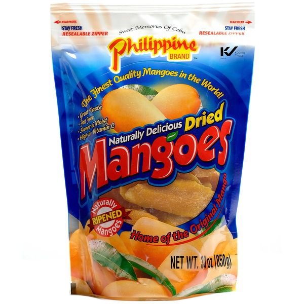 Philippine Dried Mangoes, 30 Oz