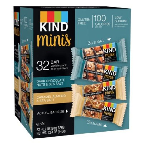 Kind Minis Variety Pack 0.7 Oz 32 Ct