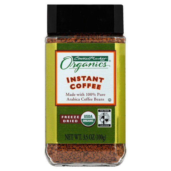 Central Market Organics Instant Coffee, 3.5 Oz