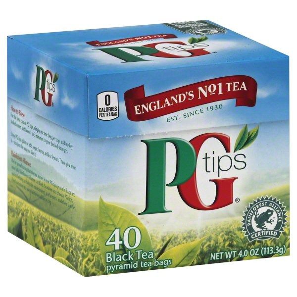 PG Tips Tea Bags, 40 Ct