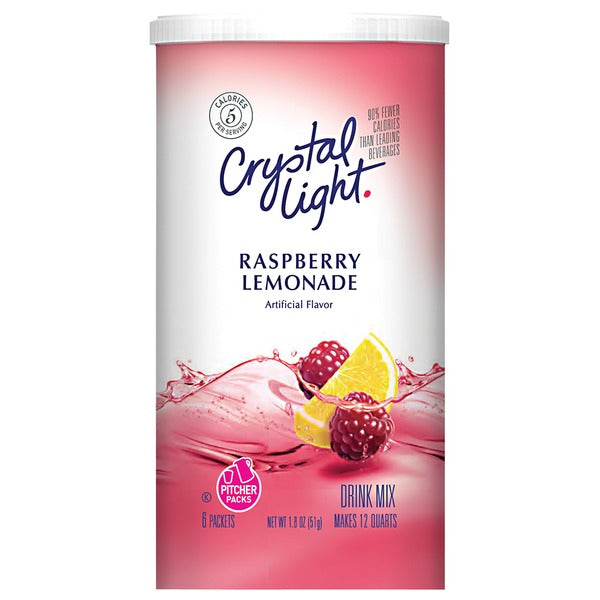 Crystal Light Drink Mix, 2 Qt, 6 Ct