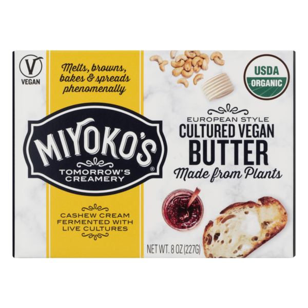 Miyoko's Salted Oat Milk Butter, 12 Oz