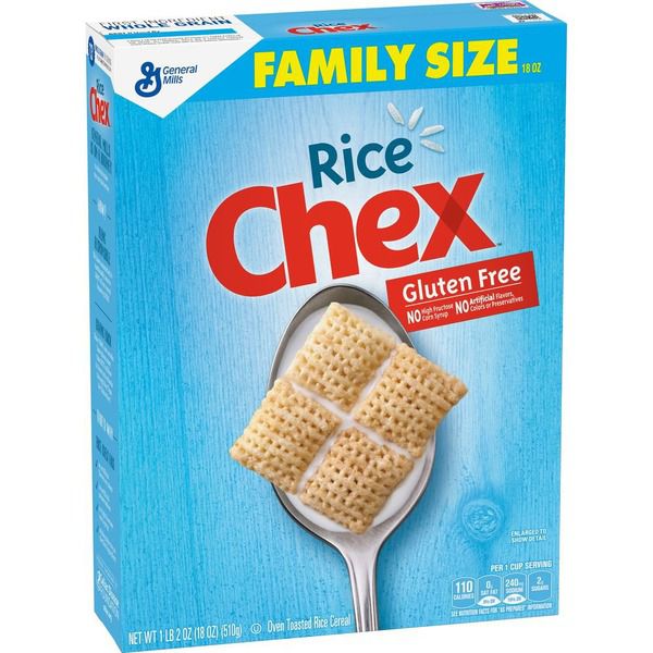 General Mills Family Size Chex, 18 Oz