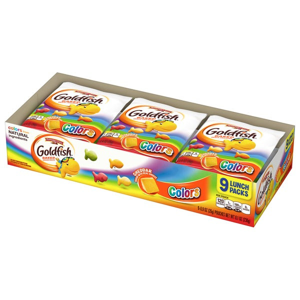 Pepperidge Farm Goldfish Colors Snack Pack, 12 Ct