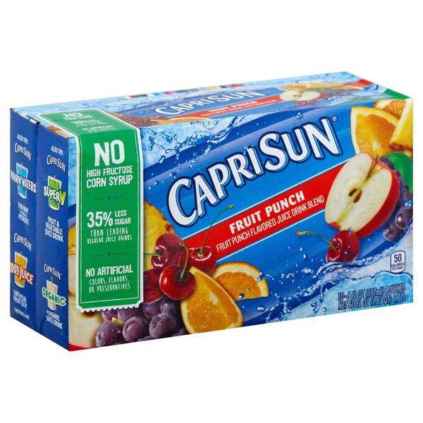Capri Sun Juice Pouch, 10 Ct