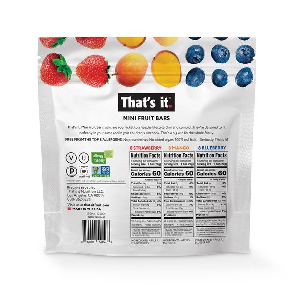 That's It Mini Fruit Bars, 24 Ct