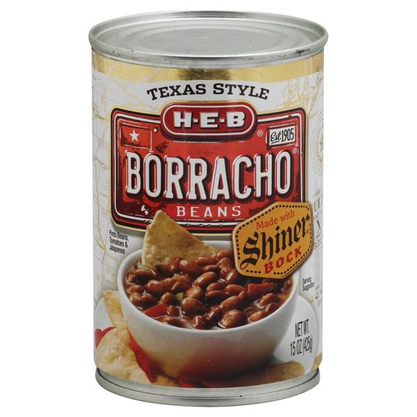 H-E-B Borracho Beans With Shiner Bock, 15 Oz