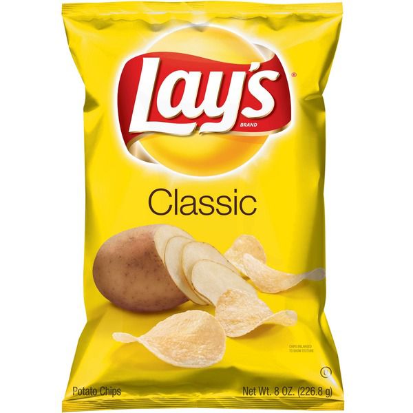 Lay's Potato Chips, 8 Oz