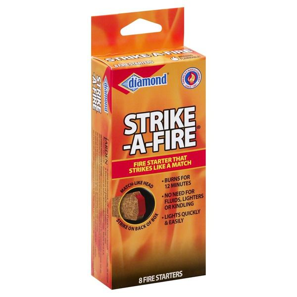 Diamond Strike-A-Fire Fire Starter, 8 Ct