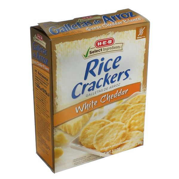 H-E-B Rice Crackers, 3.5 Oz