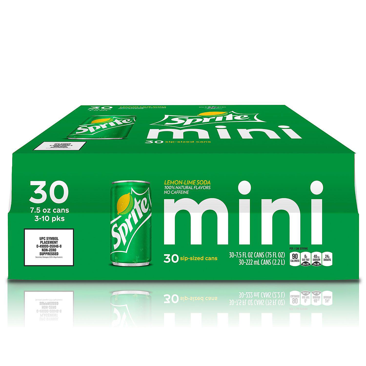 Mini Cans, 7.5 Oz, 30 Ct