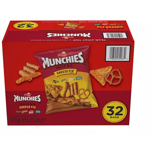 Munchies Snack Mix Cheese Fix, 1.75 oz., 32 pk