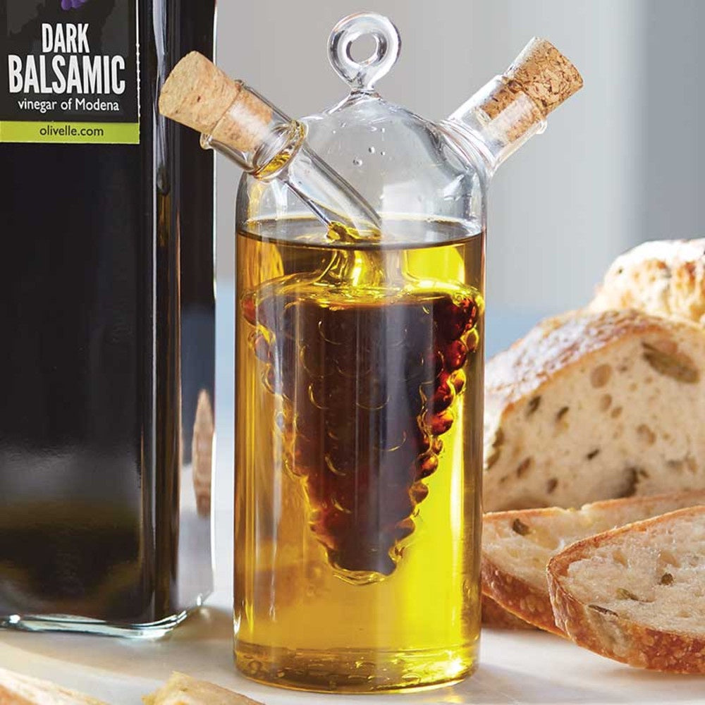 Olive Oil & Vinegar Cruet + Funnel