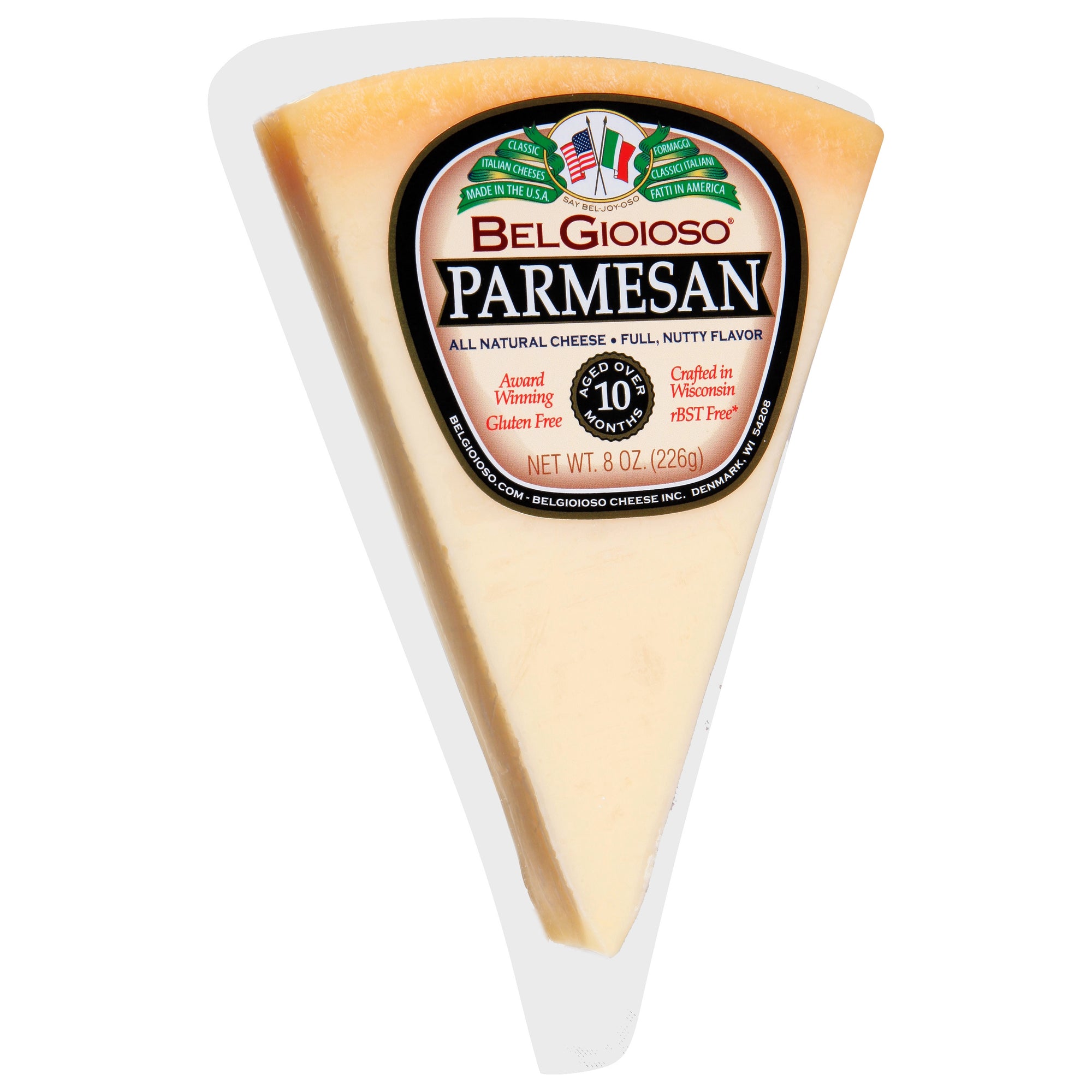 BelGioioso Parmesan Cheese Wedge, 8 Oz