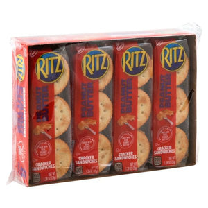 Nabisco Cheese Ritz Cracker Sandwiches, 1.38 Oz, 8 Ct