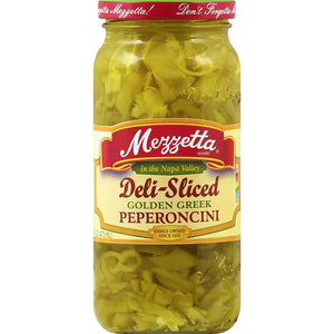 Mezzetta Deli-Sliced Peppers, 16 Oz