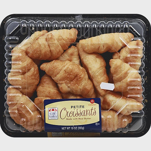 Cafe Valley Cocktail Croissants 15 ct