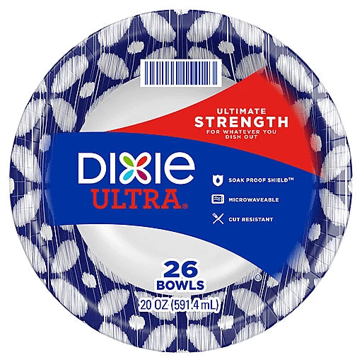 Dixie Ultra Bowls 20 Oz, 26 Ct