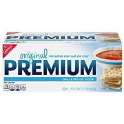 Nabisco Premium Original Sea Salt Saltine Crackers, 16 Oz