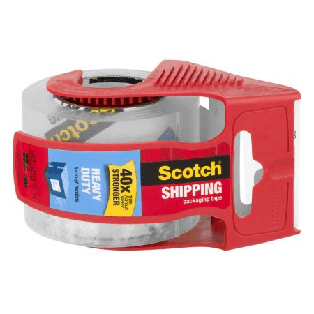 Scotch Shipping Tape With Dispenser 1.88 In x 27.7 Yd