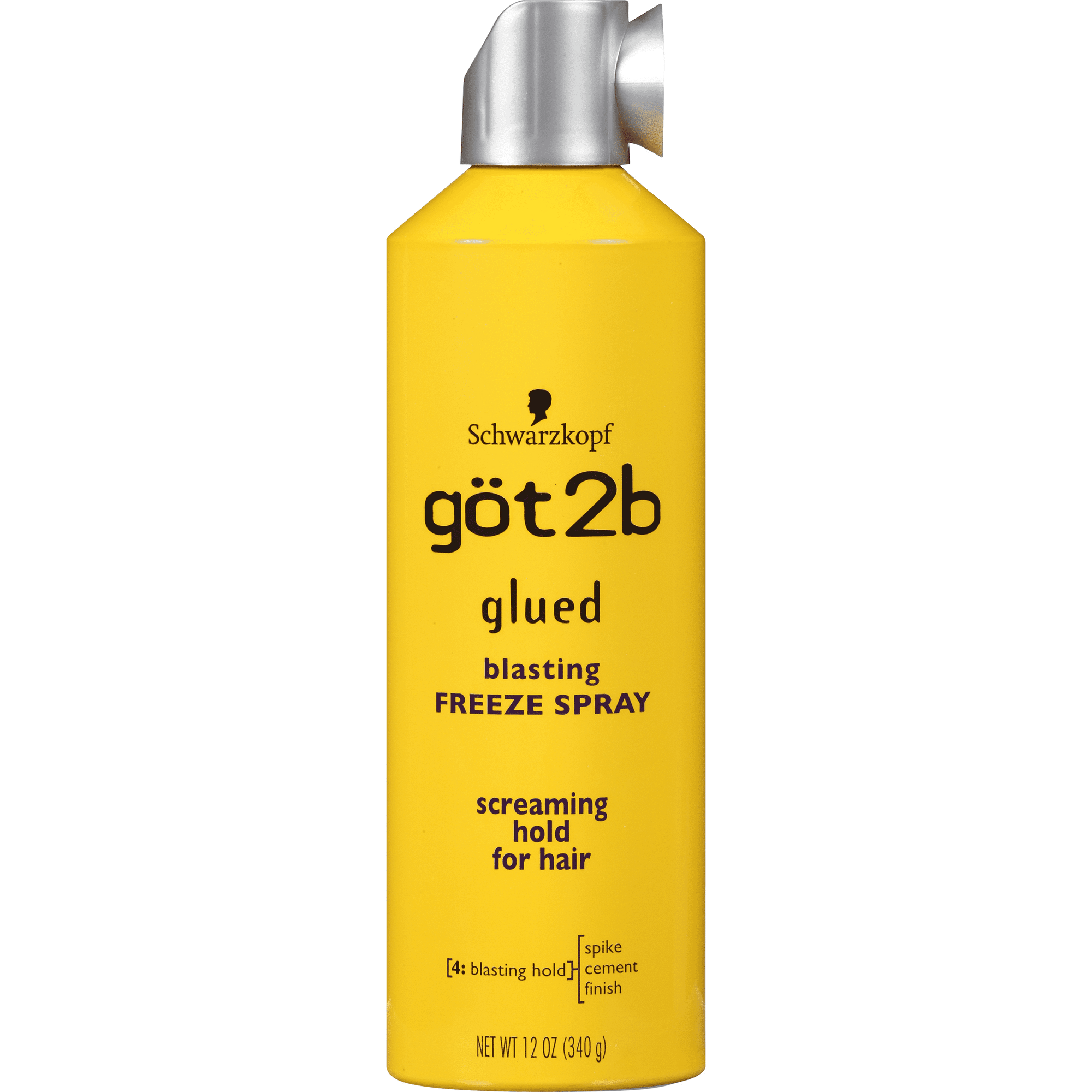 Schwarzkopf Got 2B Glued Blasting Freeze Spray, 12 Oz